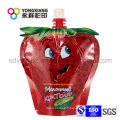 Tenez le sac de bec pour le jus de fruit / liquide quotidien de lavage / lait